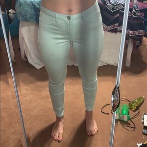 Light blue jeggings